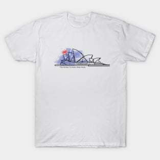 Sydney Opera House Australia City Landmark T-Shirt